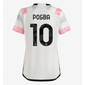 Juventus Paul Pogba #10 Replica Away Stadium Shirt for Women 2023-24 Short Sleeve